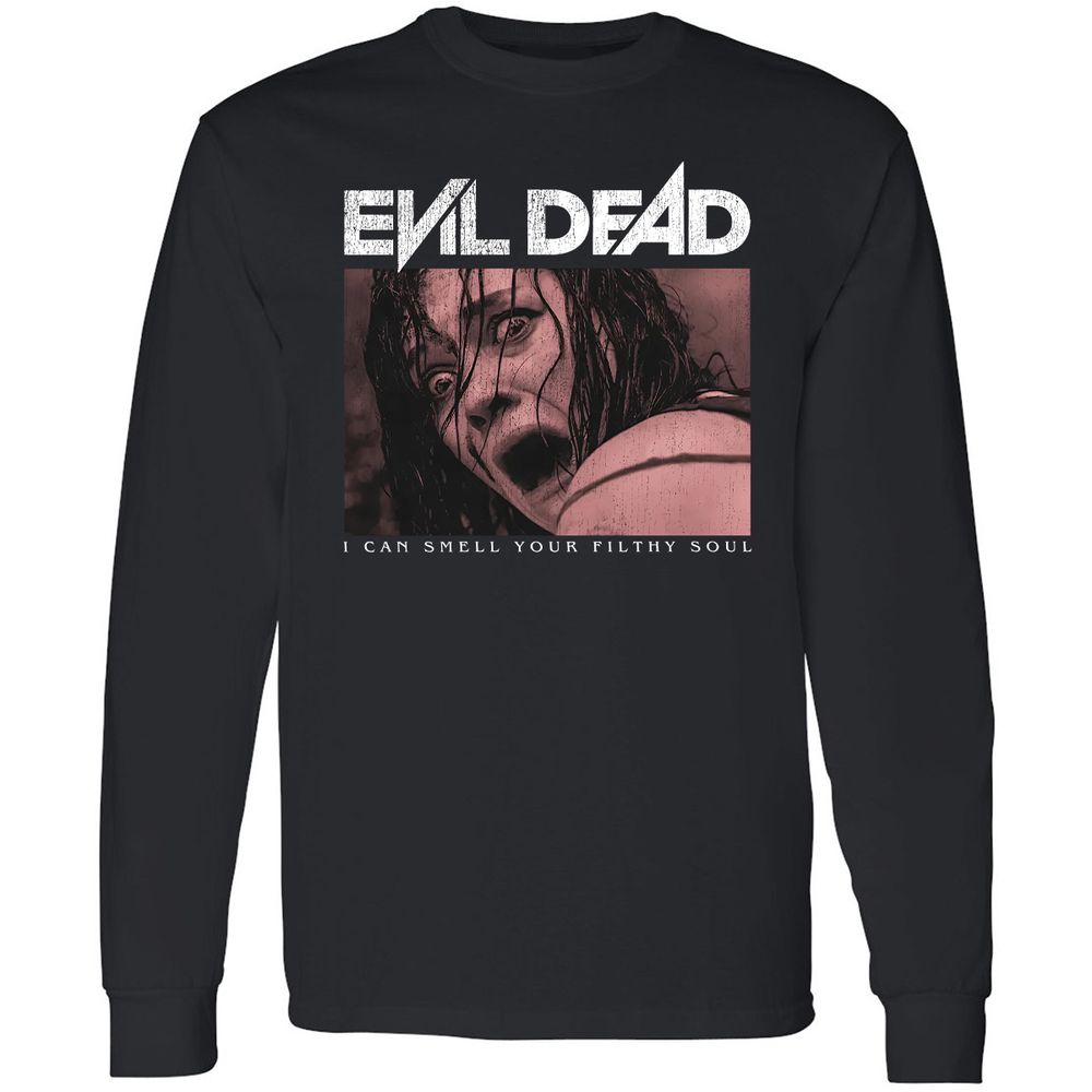 Long Sleeve T-Shirt - Black - Black - 1
