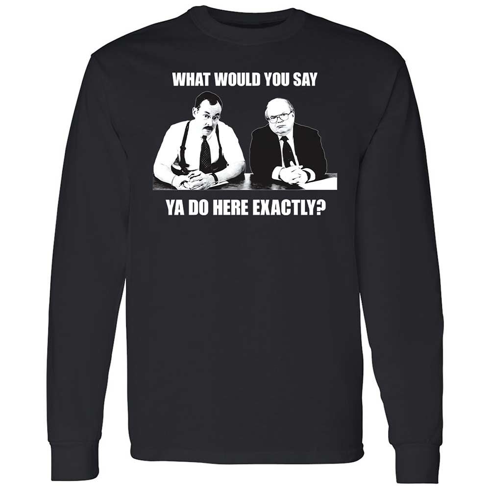 Long Sleeve T-Shirt - RLVL3X9J - Black - 1