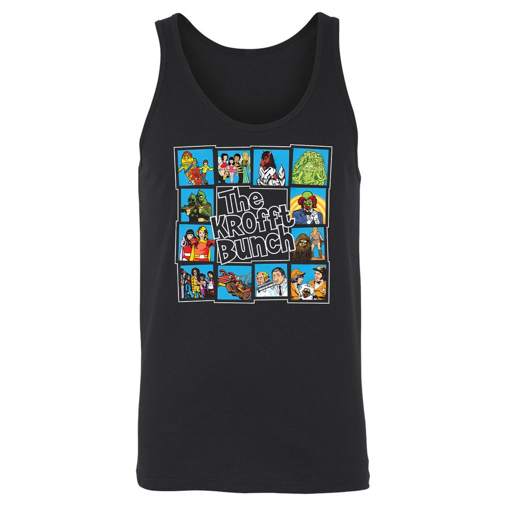 Unisex Jersey Tank - 6QW3YAE8 - Black - 1