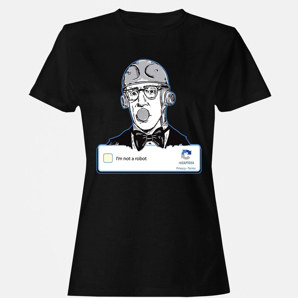 Women's T-Shirt - HCLZJJFK - Black - 1