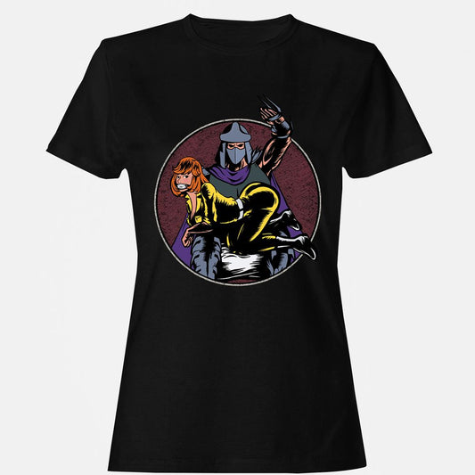 Women's T-Shirt - QZ6C8ENR - Black - 1