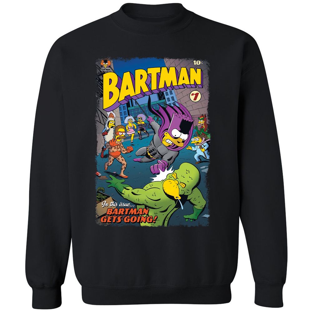 Classic Unisex Sweatshirt - XNQPV532 - Black - 1