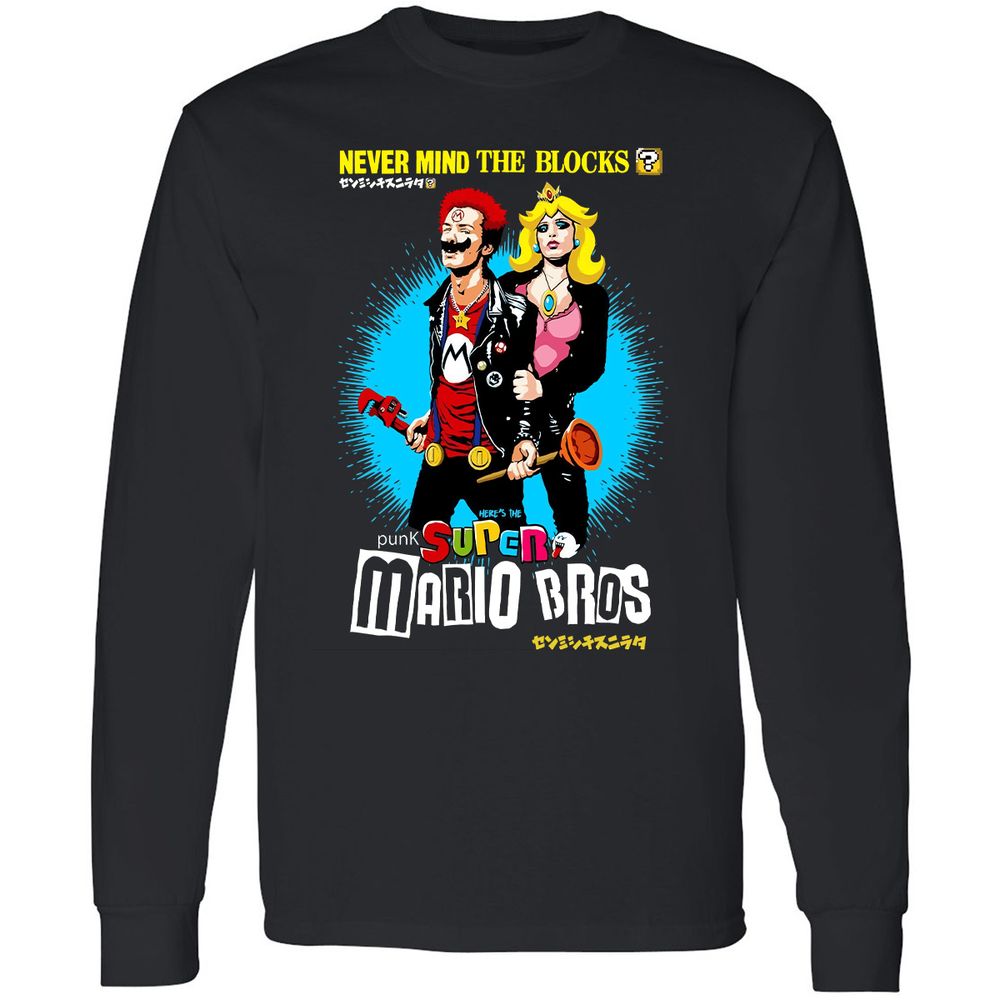Long Sleeve T-Shirt - 76XP7YVG - Black - 1