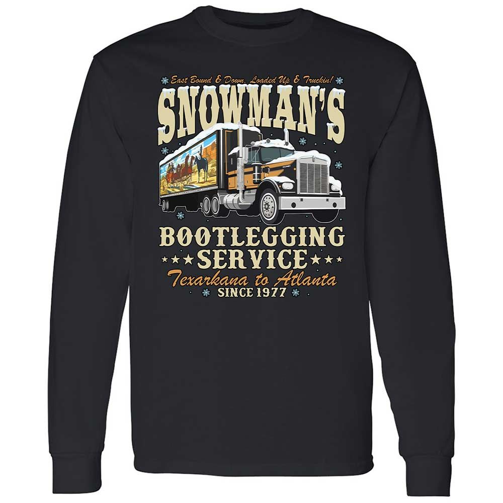 Snowman's Bootlegging Service - Black - 1