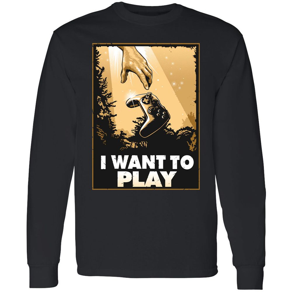 Long Sleeve T-Shirt - 3ETH3SHF - Black - 1