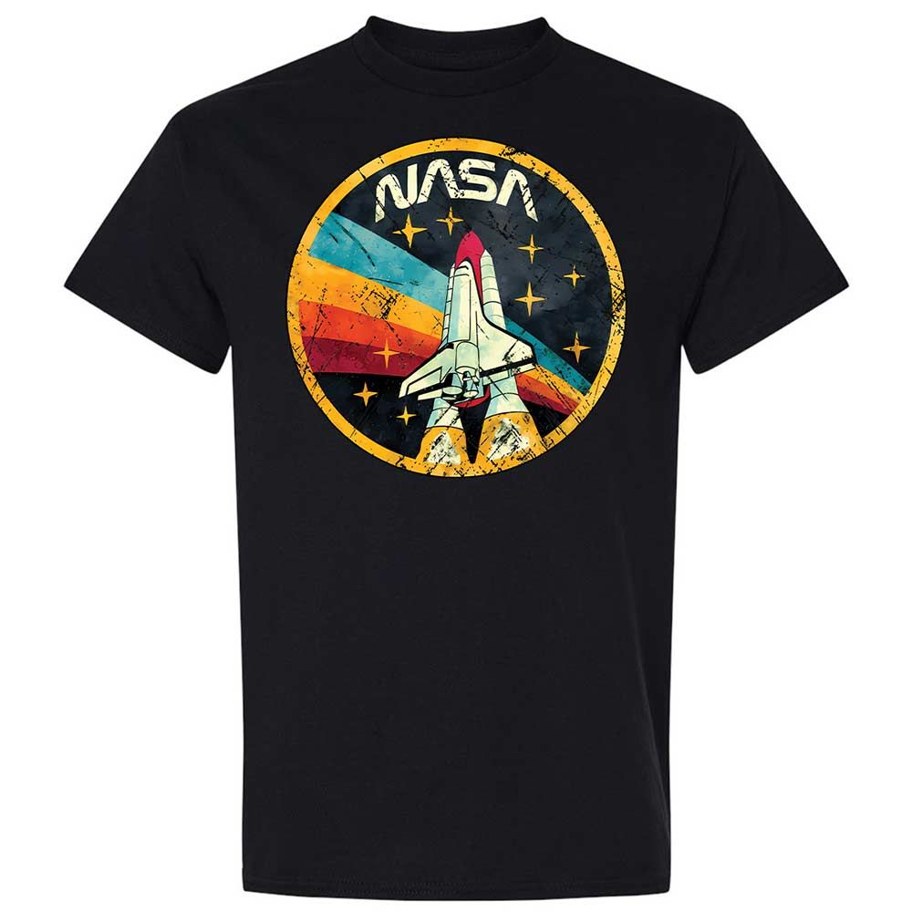 USA Space Agency Vintage Colors - Black - 1