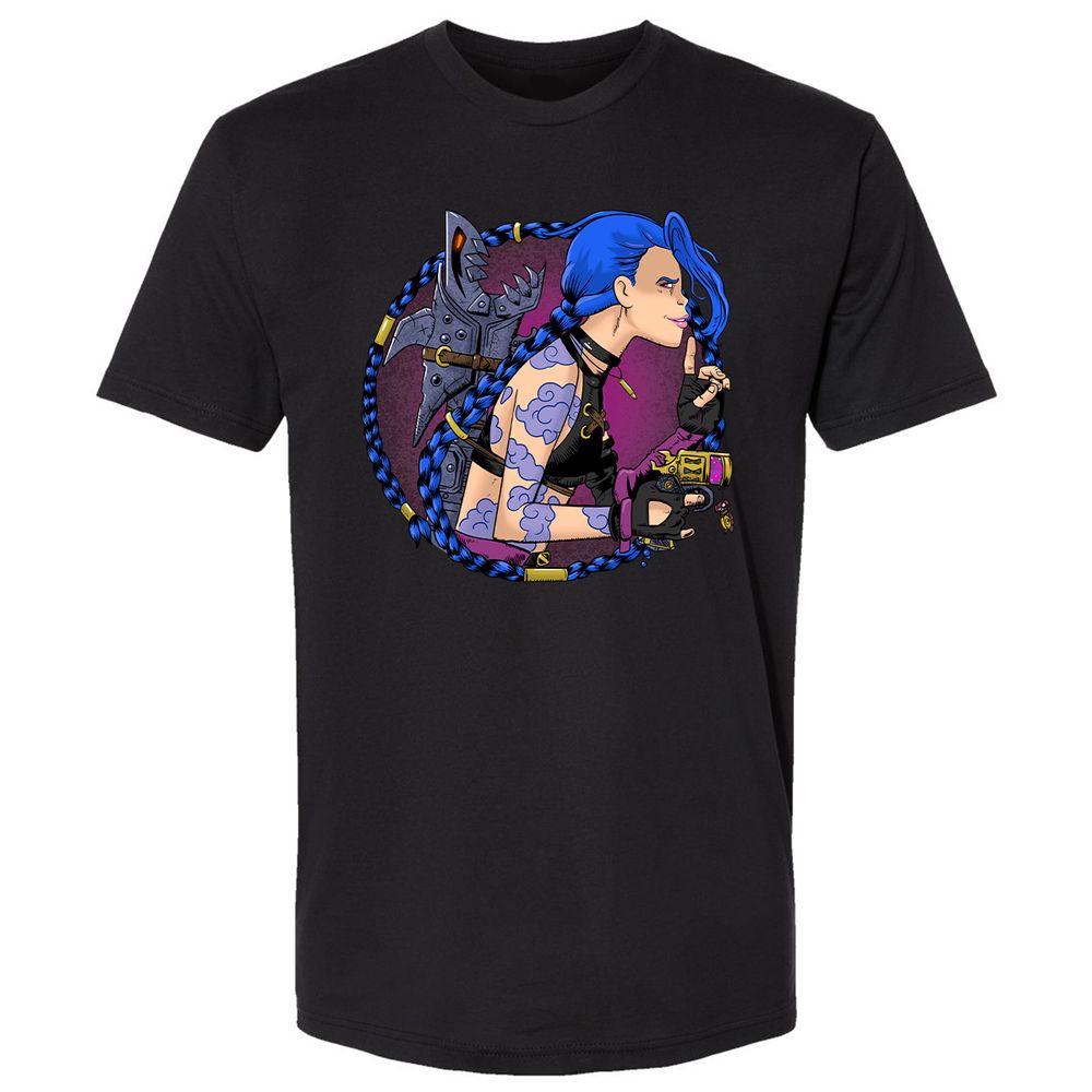 Premium Unisex T-Shirt - 3LDWM1HH - Black - 1