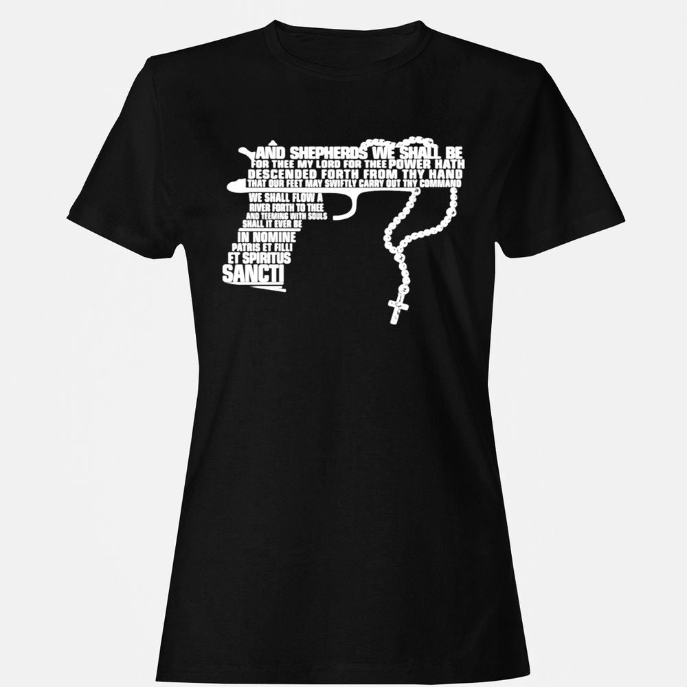 Women's T-Shirt - N7Z9SMMJ - Black - 1
