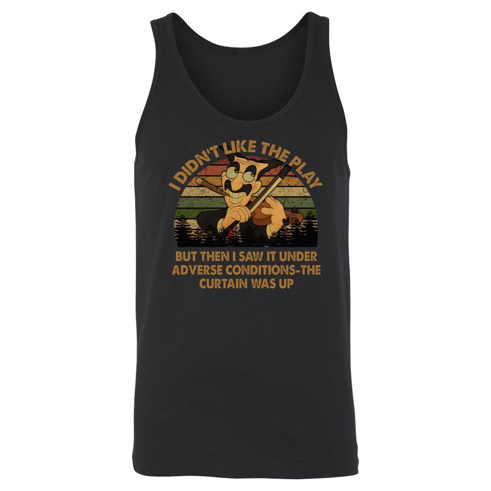 Unisex Jersey Tank - SMME86KA - Black - 1