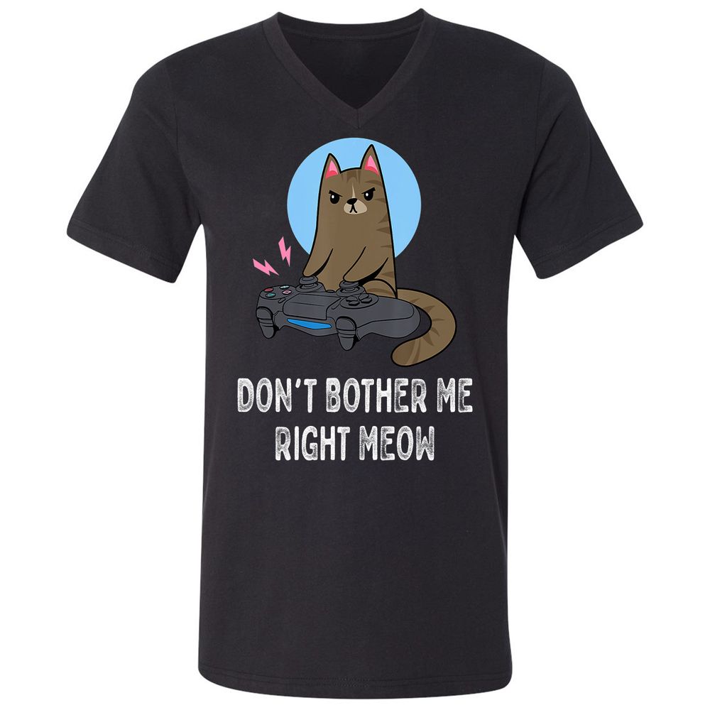 Unisex V-Neck T-Shirt - 3VPUNY5S - Black - 1