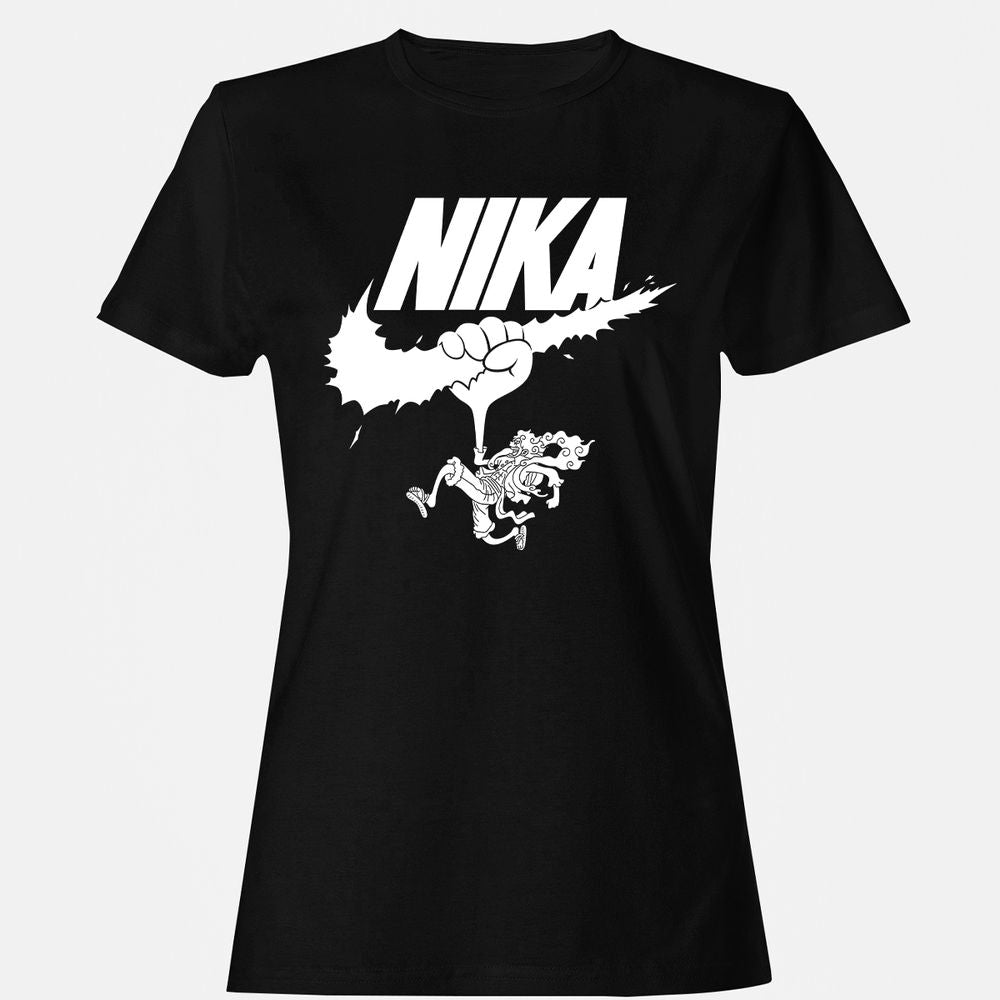 Women's T-Shirt - C4VQHZGN - Black - 1