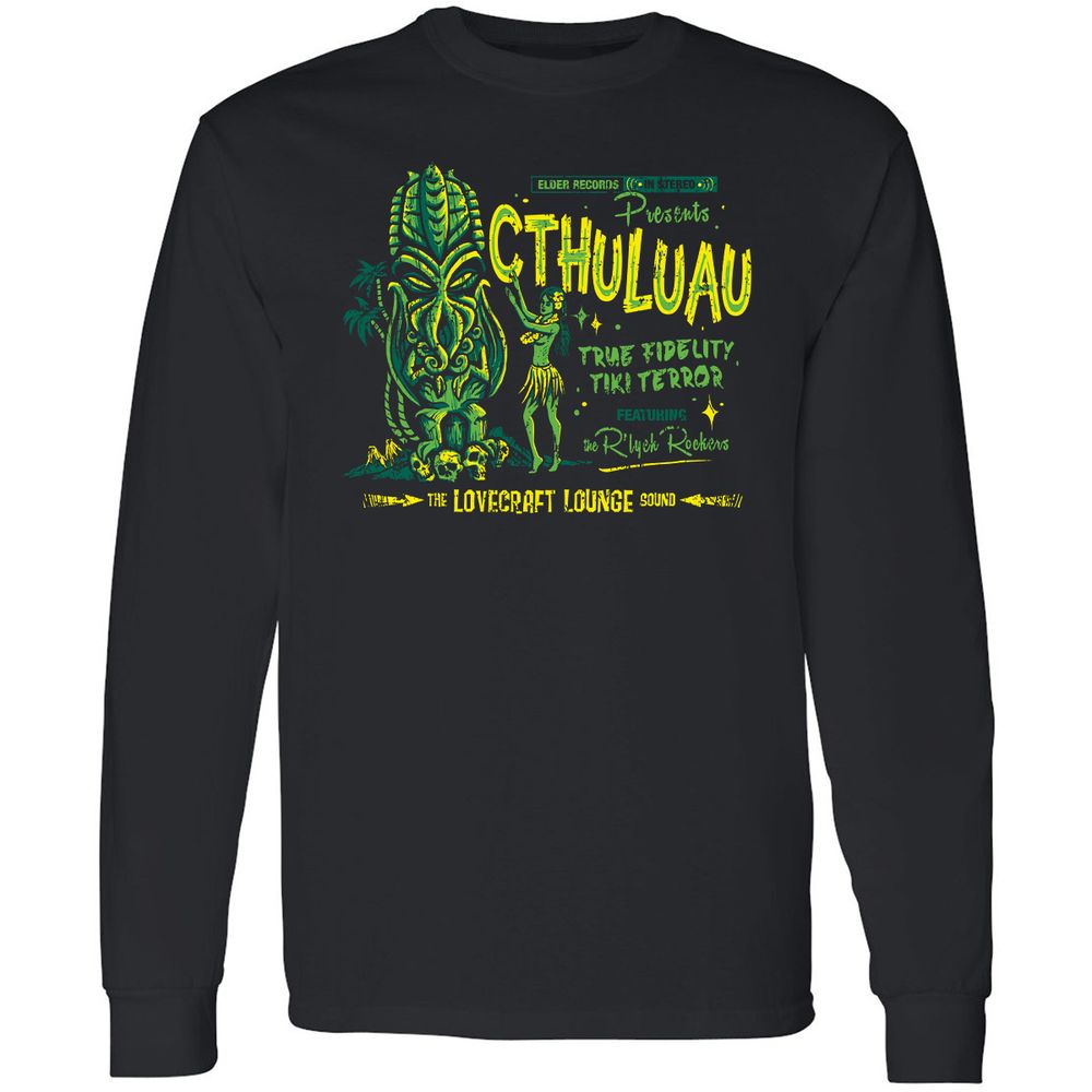 Long Sleeve T-Shirt - Z5A2DKC2 - Black - 1
