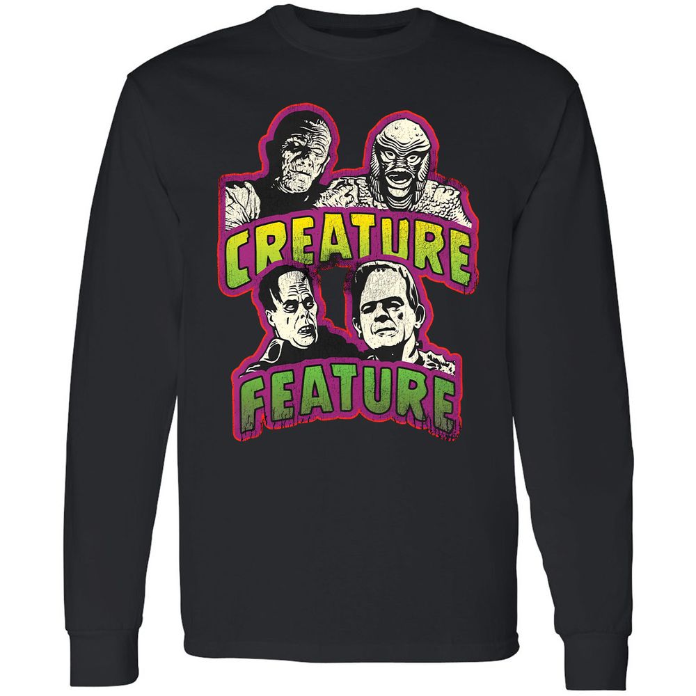 Long Sleeve T-Shirt - CJF4FNCP - Black - 1