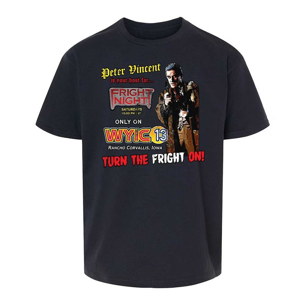 Peter Vincent Fright horror night cult - Black - 1