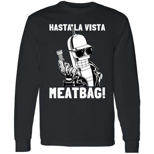 Long Sleeve T-Shirt - GX75XDAA - Black - 1