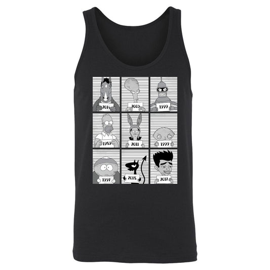 Unisex Jersey Tank - S9EK3C9M - Black - 1