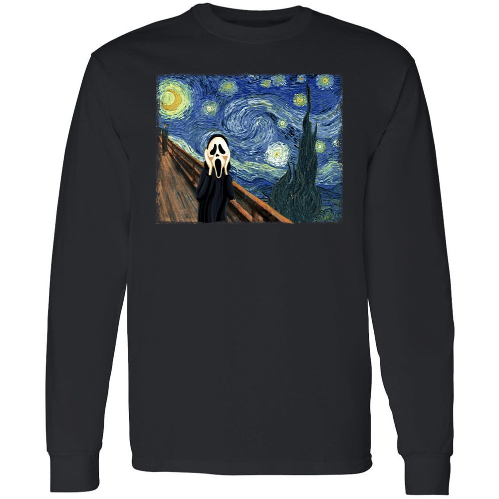 Long Sleeve T-Shirt - MMFTHUCE - Black - 1