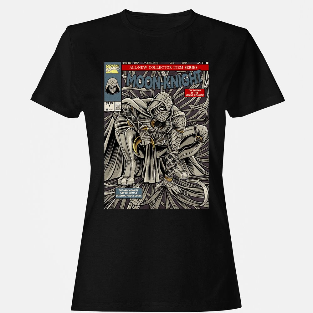 Women's T-Shirt - SZ8SGFY2 - Black - 1