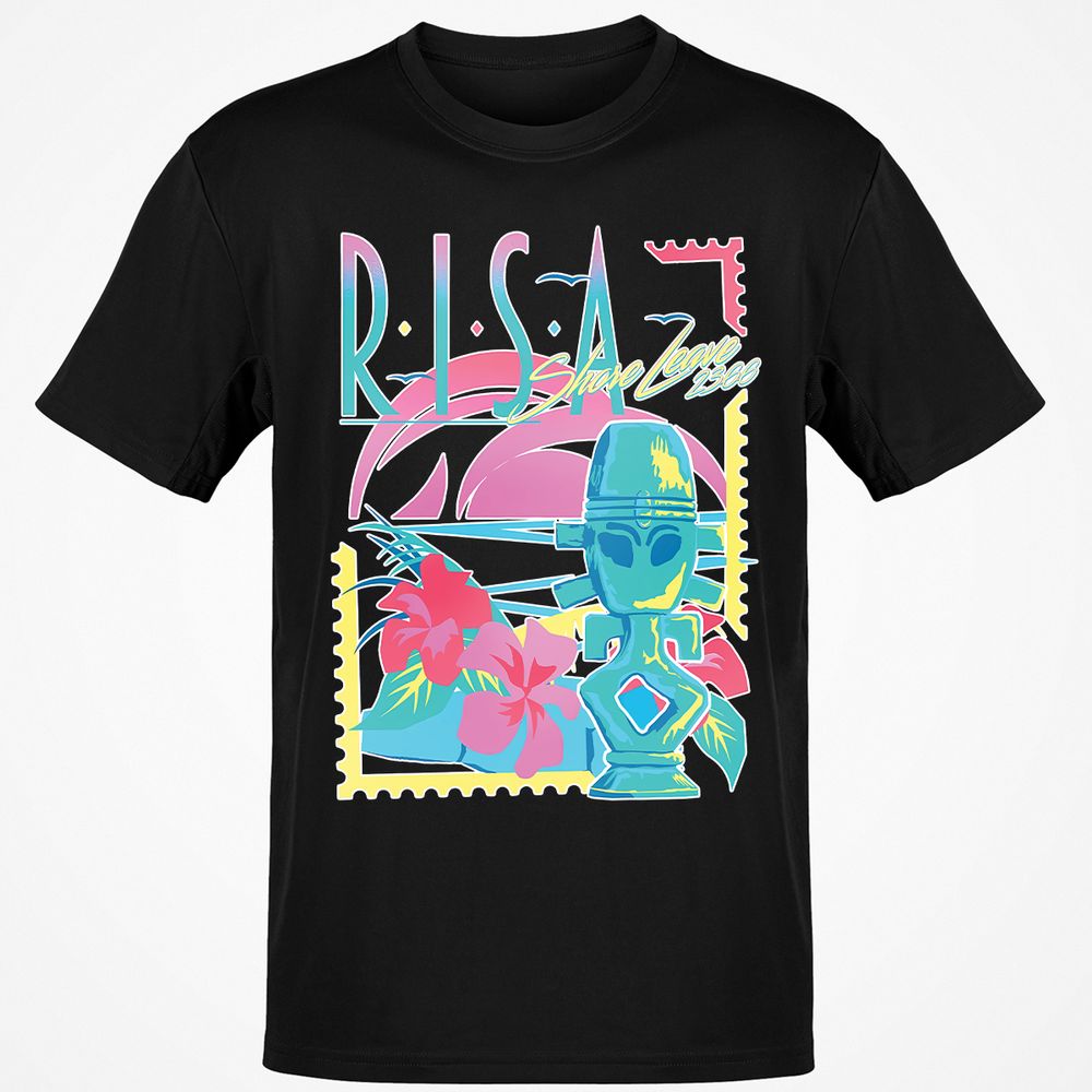 Classic Unisex T-Shirt - NZV6JHF3 - Black - 1