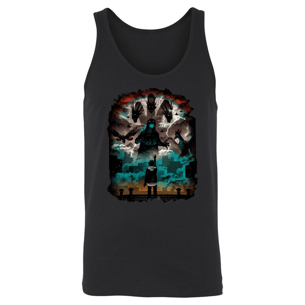 Unisex Jersey Tank - GD8Q72KK - Black - 1
