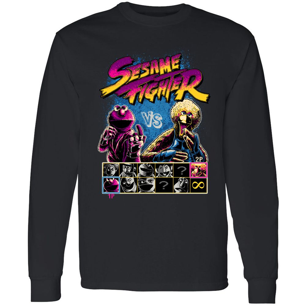 Long Sleeve T-Shirt - AB5R4XTD - Black - 1