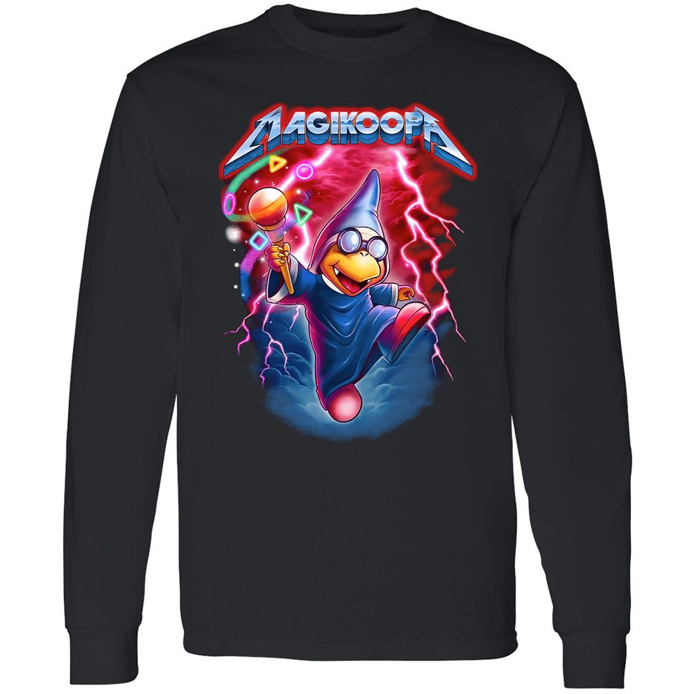 Long Sleeve T-Shirt - 3DVKE71C - Black - 1