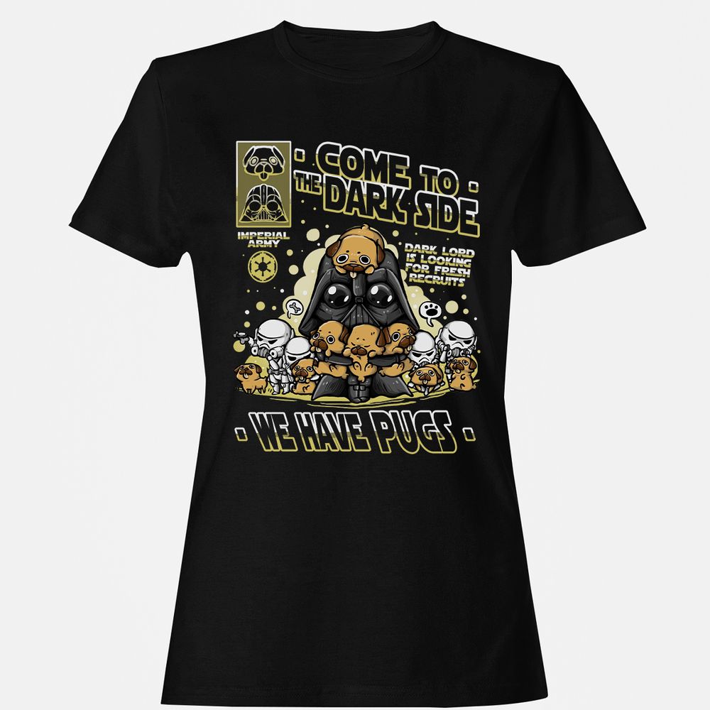 Women's T-Shirt - NQXSWUEQ - Black - 1