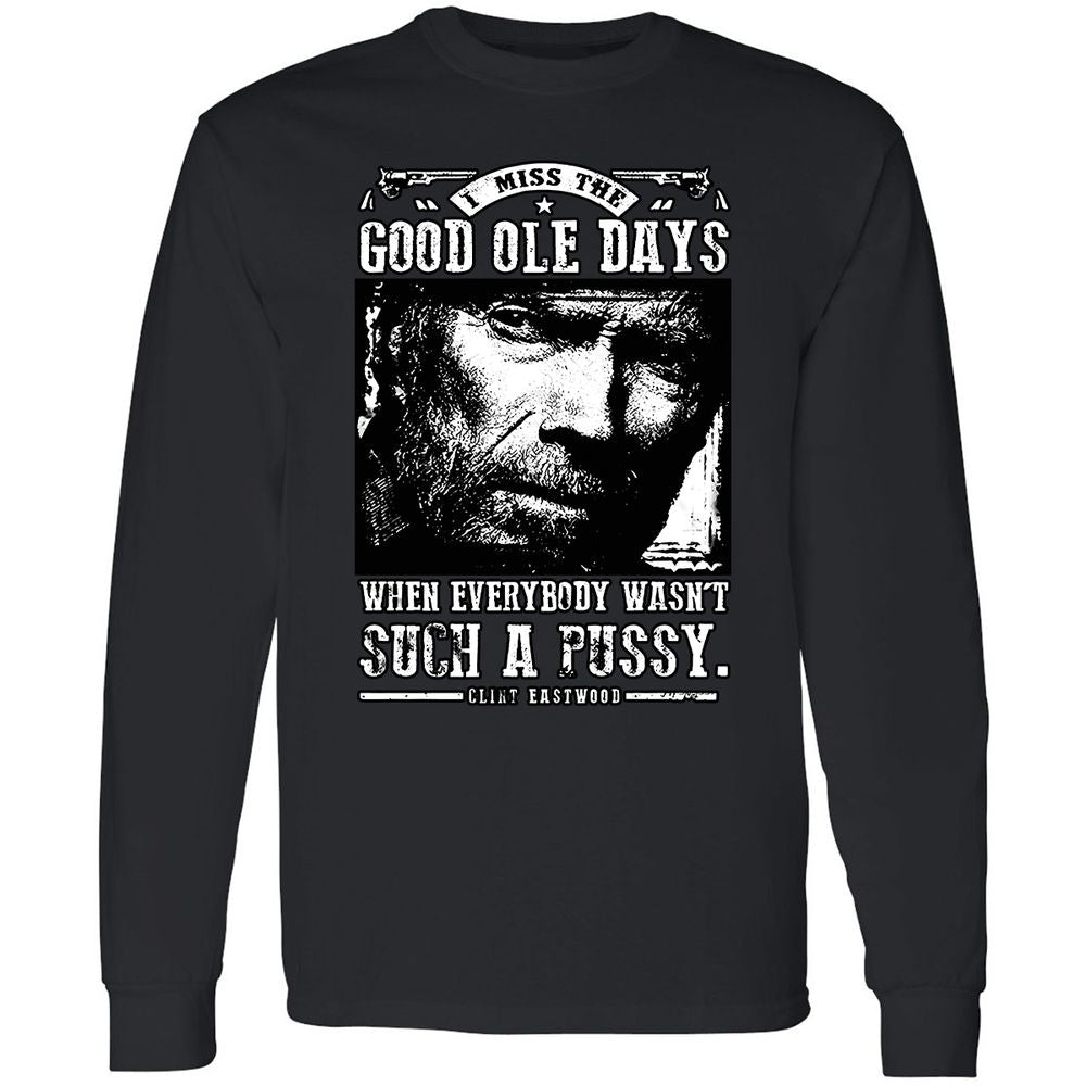 I Miss the Good Ole Days - Black - 1