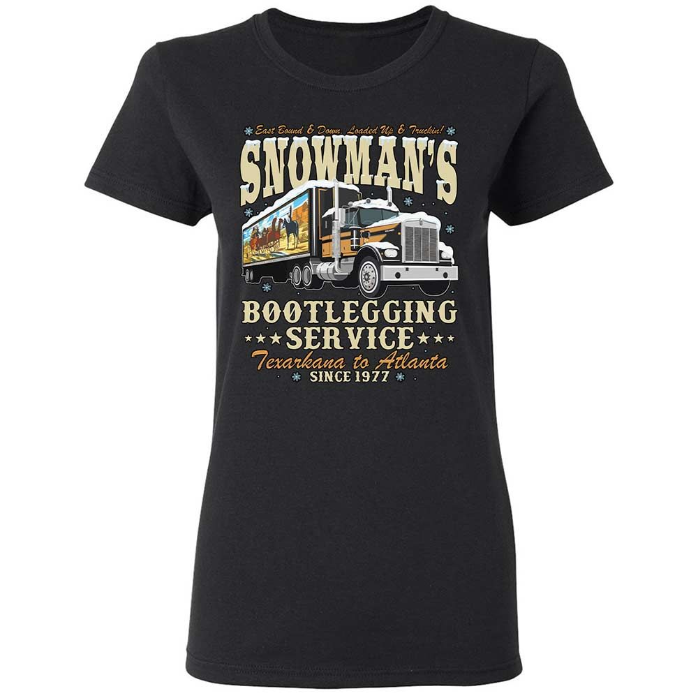Snowman's Bootlegging Service - Black - 1