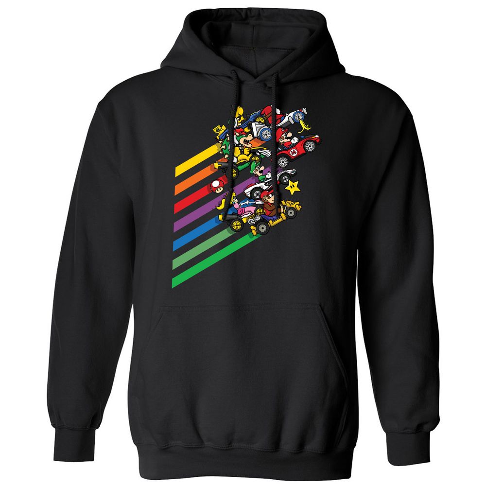 Classic Unisex Hoodie - J451P7JV - Black - 1