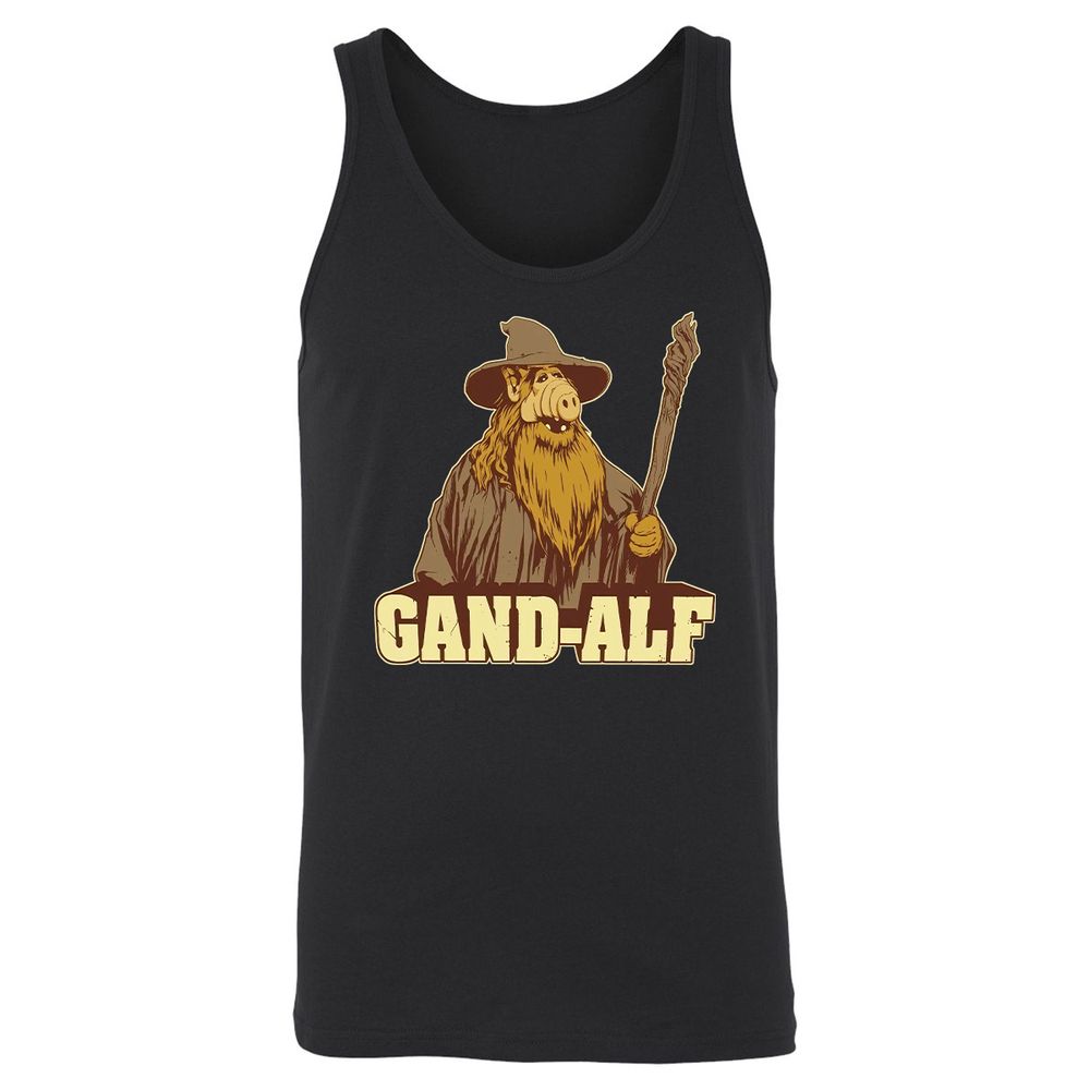 Unisex Jersey Tank - M7R4ADFM - Black - 1