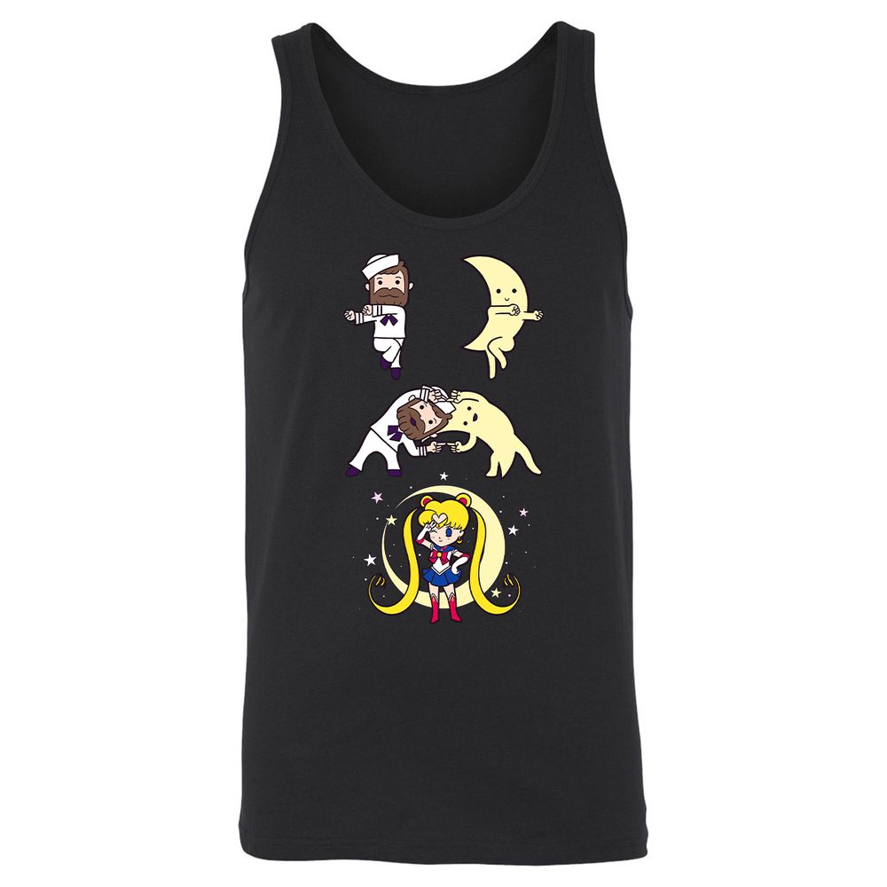 Unisex Jersey Tank - SJJ6Y755 - Black - 1