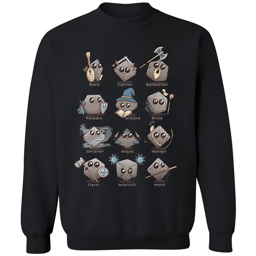 Classic Unisex Sweatshirt - 1UGNJBJL - Black - 1