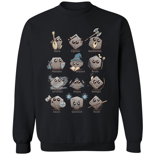 Classic Unisex Sweatshirt - 1UGNJBJL - Black - 1