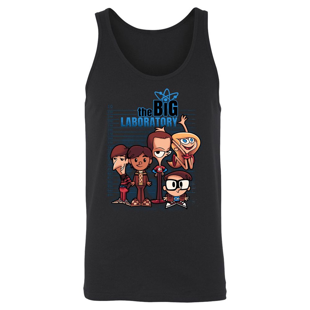 Unisex Jersey Tank - UZ4QWFBH - Black - 1