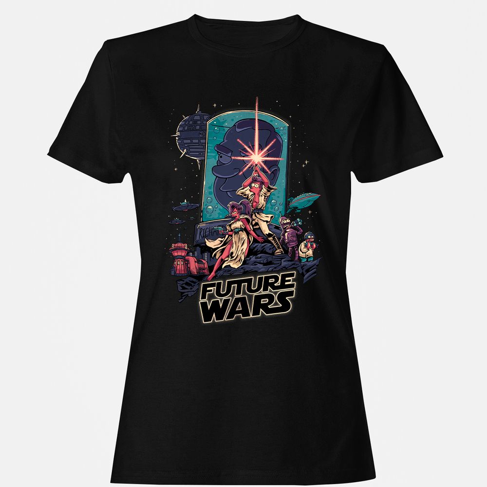 Women's T-Shirt - 38LFJCHF - Black - 1