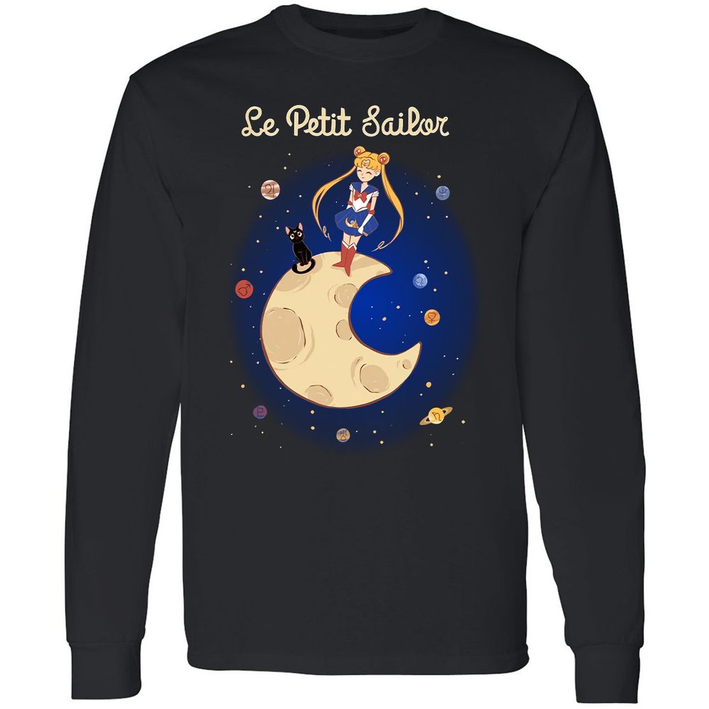 Long Sleeve T-Shirt - C3QSLZRA - Black - 1