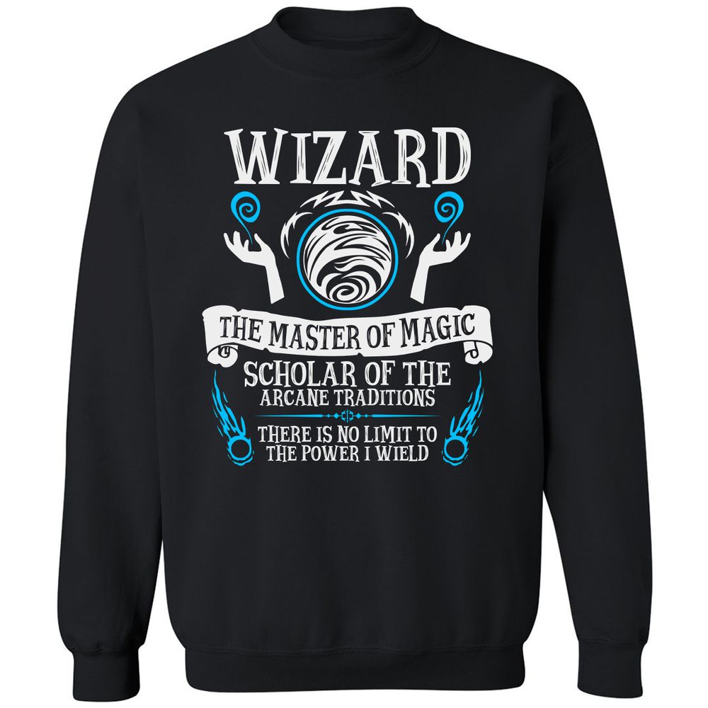 Classic Unisex Sweatshirt - B2RD1WCC - Black - 1