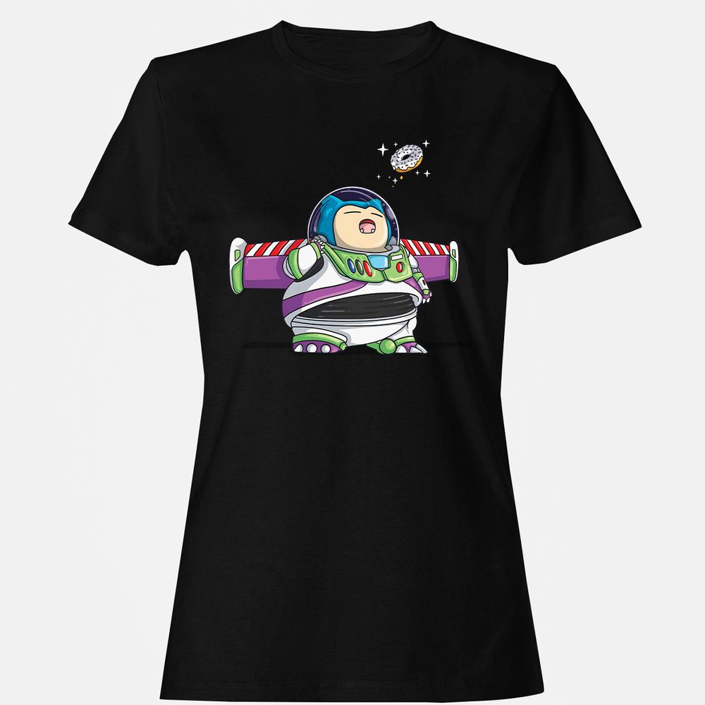 Women's T-Shirt - KC9XXLNZ - Black - 1