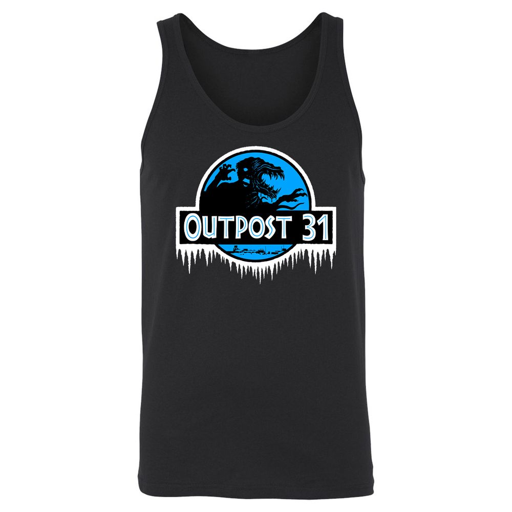 Unisex Jersey Tank - WYVCQHVQ - Black - 1