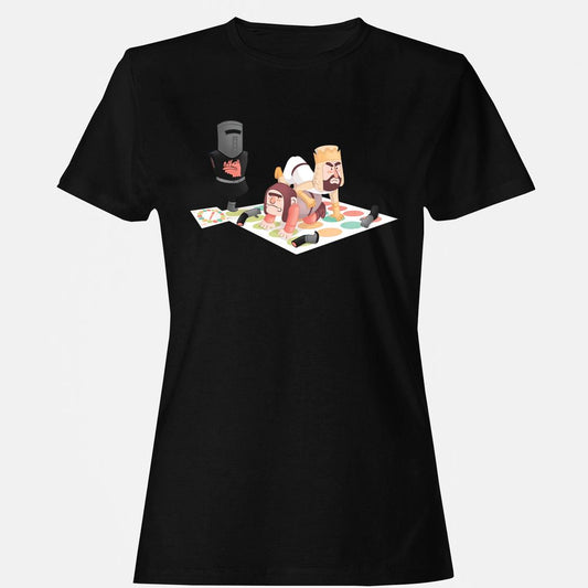 Women's T-Shirt - 3JSAEHRU - Black - 1