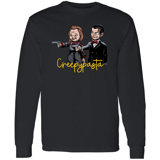 Long Sleeve T-Shirt - 5T2GVB6N - Black - 1