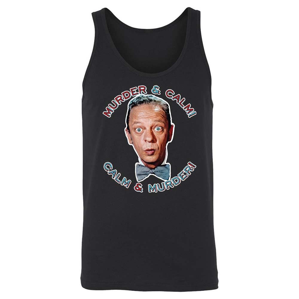 Unisex Jersey Tank - V8N3VWKJ - Black - 1