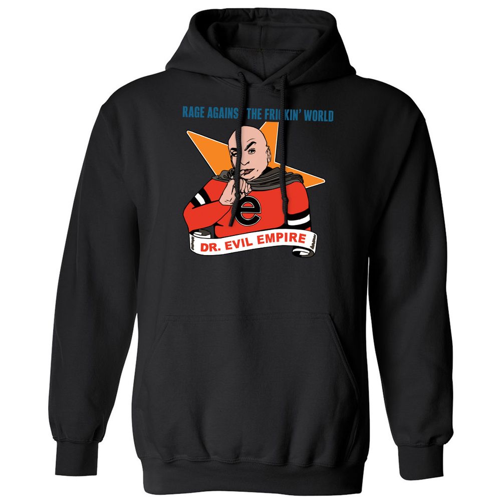 Classic Unisex Hoodie - D151QZ1S - Black - 1