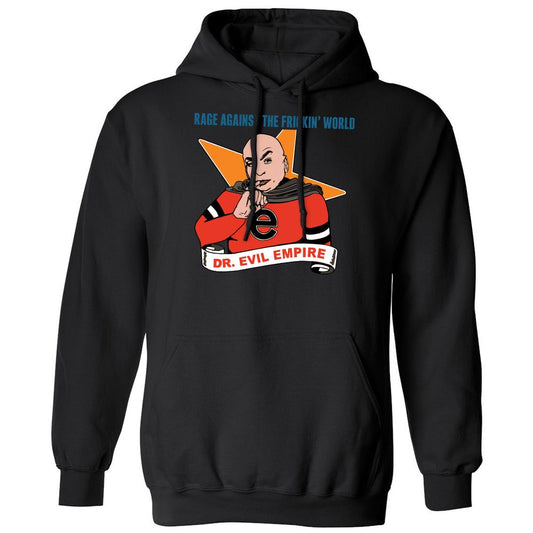 Classic Unisex Hoodie - D151QZ1S - Black - 1
