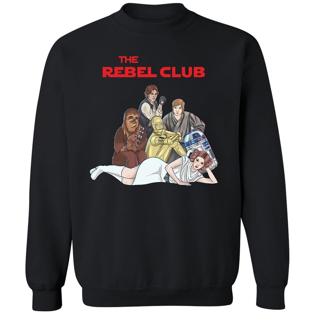 Classic Unisex Sweatshirt - WNBDEV6Y - Black - 1