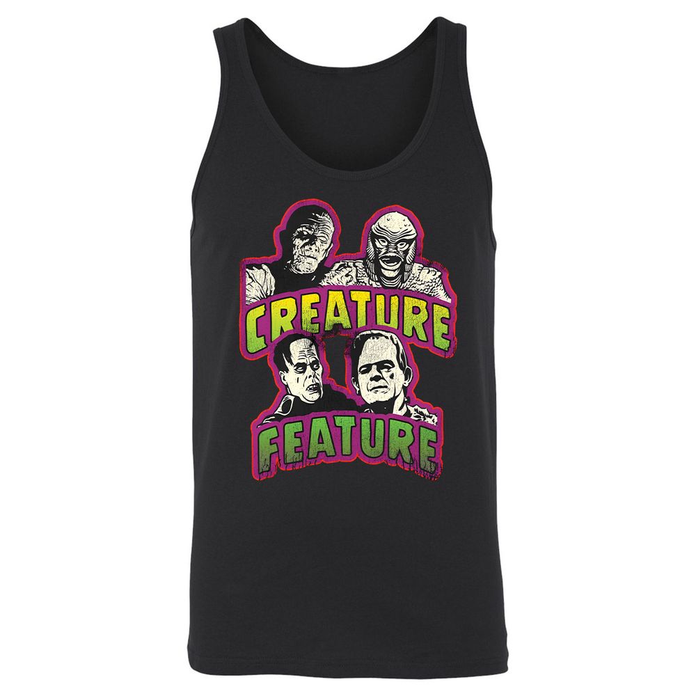 Unisex Jersey Tank - V3TCZPNT - Black - 1