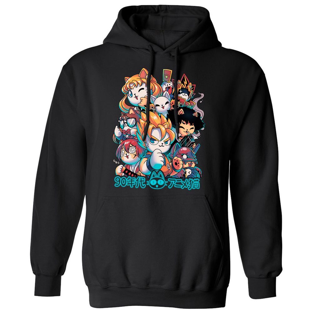Classic Unisex Hoodie - MFD61UN9 - Black - 1