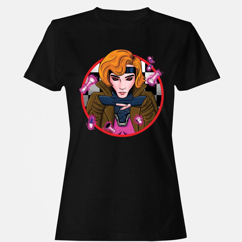 Women's T-Shirt - GT8ZLRMH - Black - 1