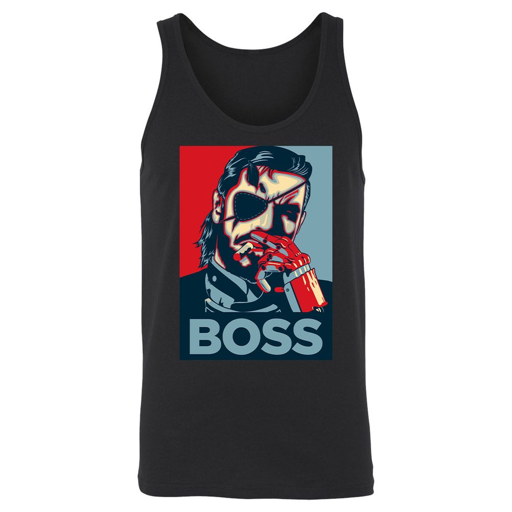Unisex Jersey Tank - 9P4TKD4Z - Black - 1